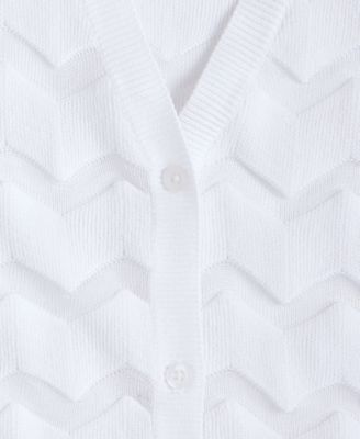 Women's Chevron Stitch Cardigan, Macy's Exclusive