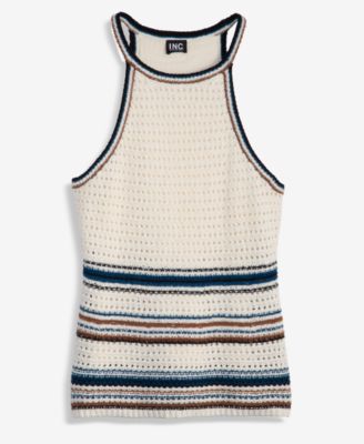Women's Sleeveless Crochet Sweater, Macy's Exclusive