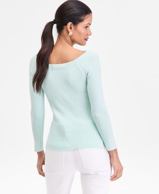 Women's Wide-Neck Sweater