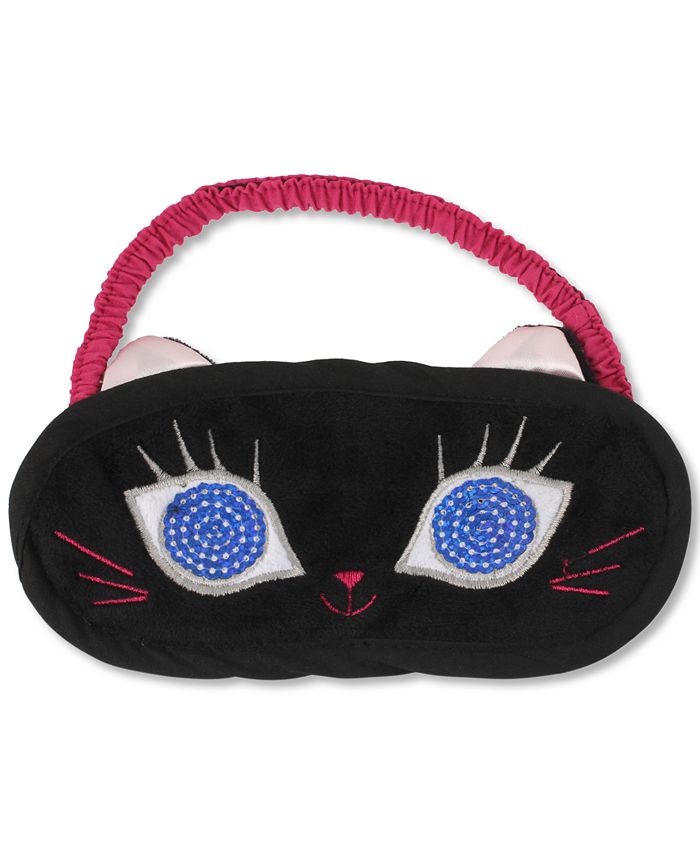 Betsey Johnson Black Cat Sleep Mask Macy's