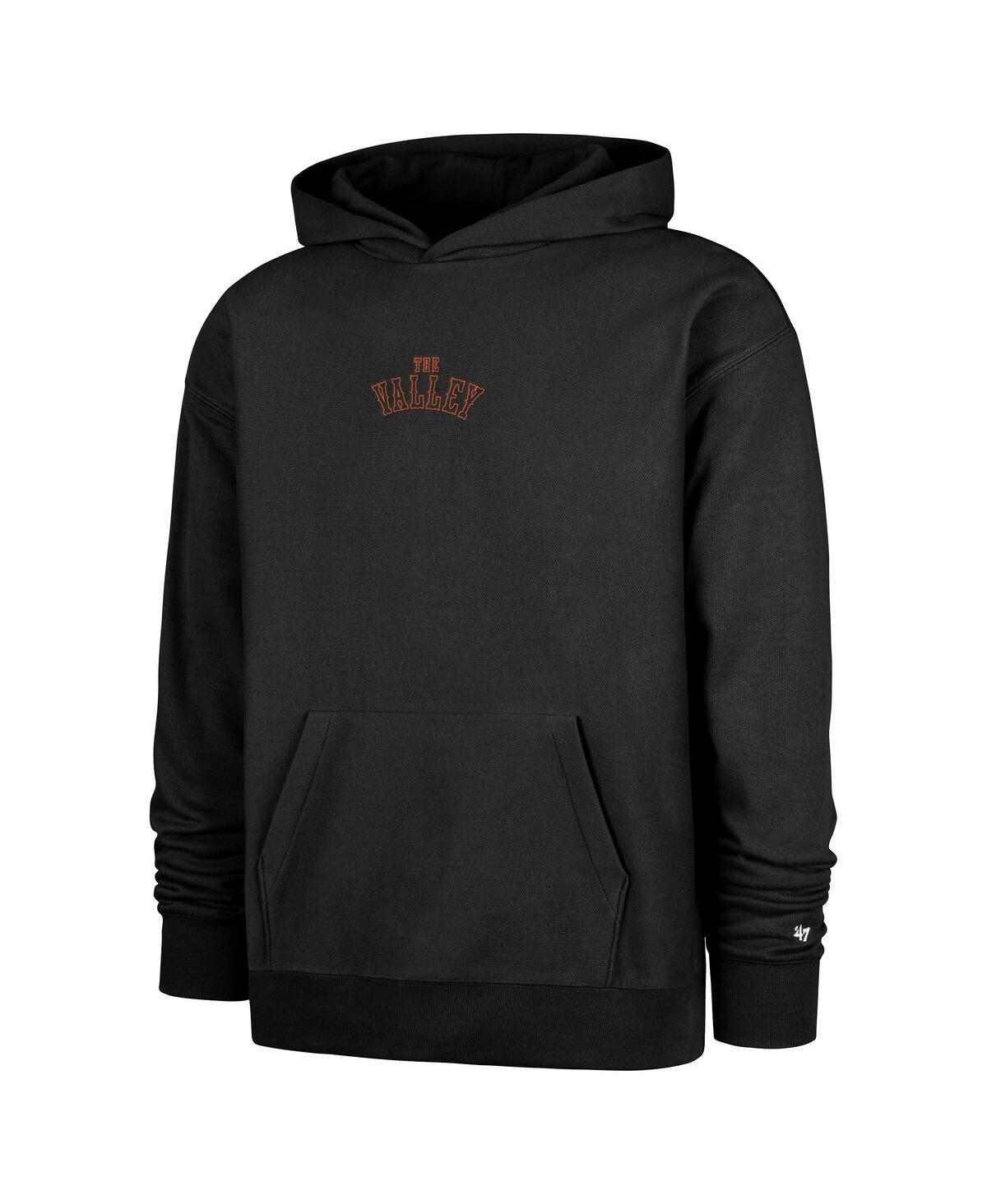 '47 Brand Men's Black Phoenix Suns 2024/25 City Edition Double Crossover Foundation Pullover Hoodie