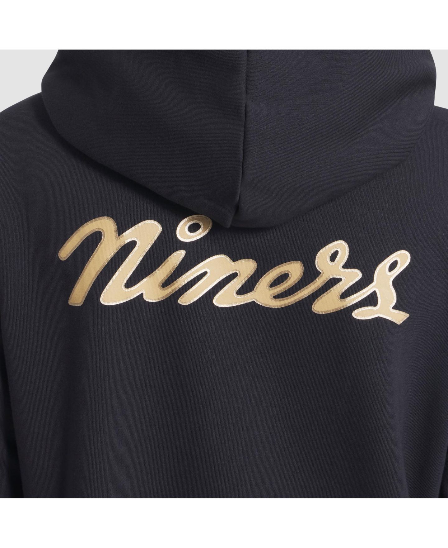 Женское худи Nike Black San Francisco 49ers 2025 Rivalries Collection Standard Issue Sideline Dri-FIT — фото 5