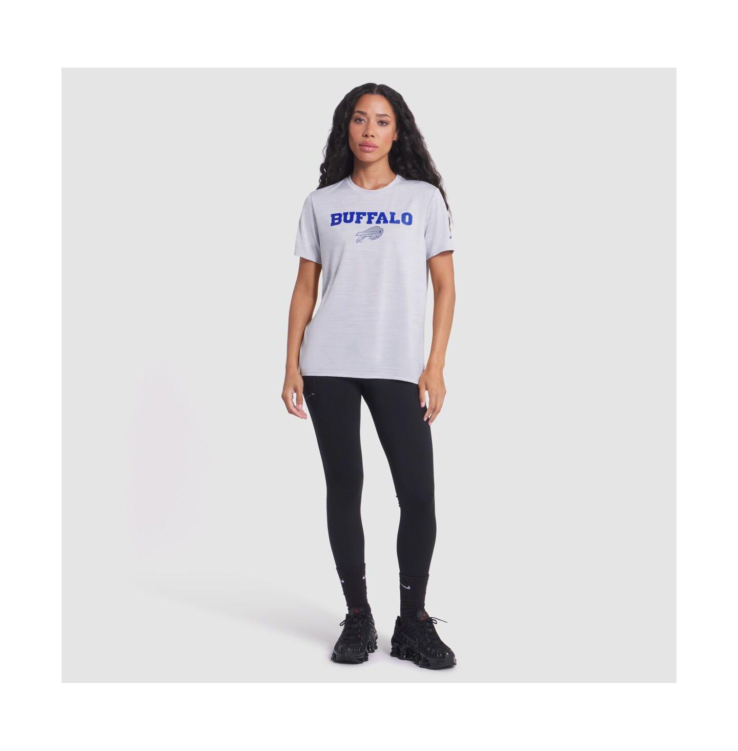 Женская футболка Nike White Buffalo Bills 2025 Rivalries Collection Sideline Velocity Dri-FIT — фото 3