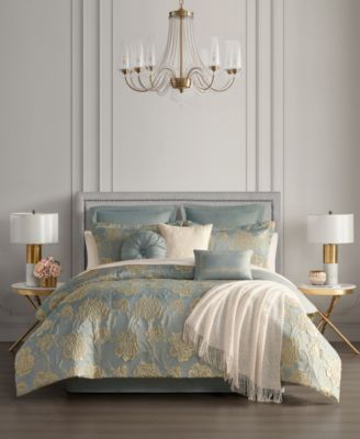 Avignon Floral Jacquard 14-Pc. Comforter Set, Queen