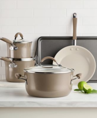 Rachael Ray Cucina Ceramic Cookware Collection In Blue