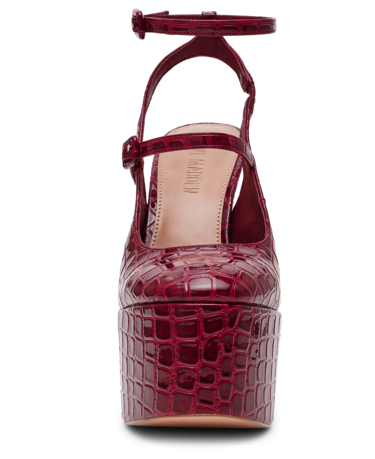 Steve Madden Women's Scotlyn Platform Mary Jane Pumps In Red