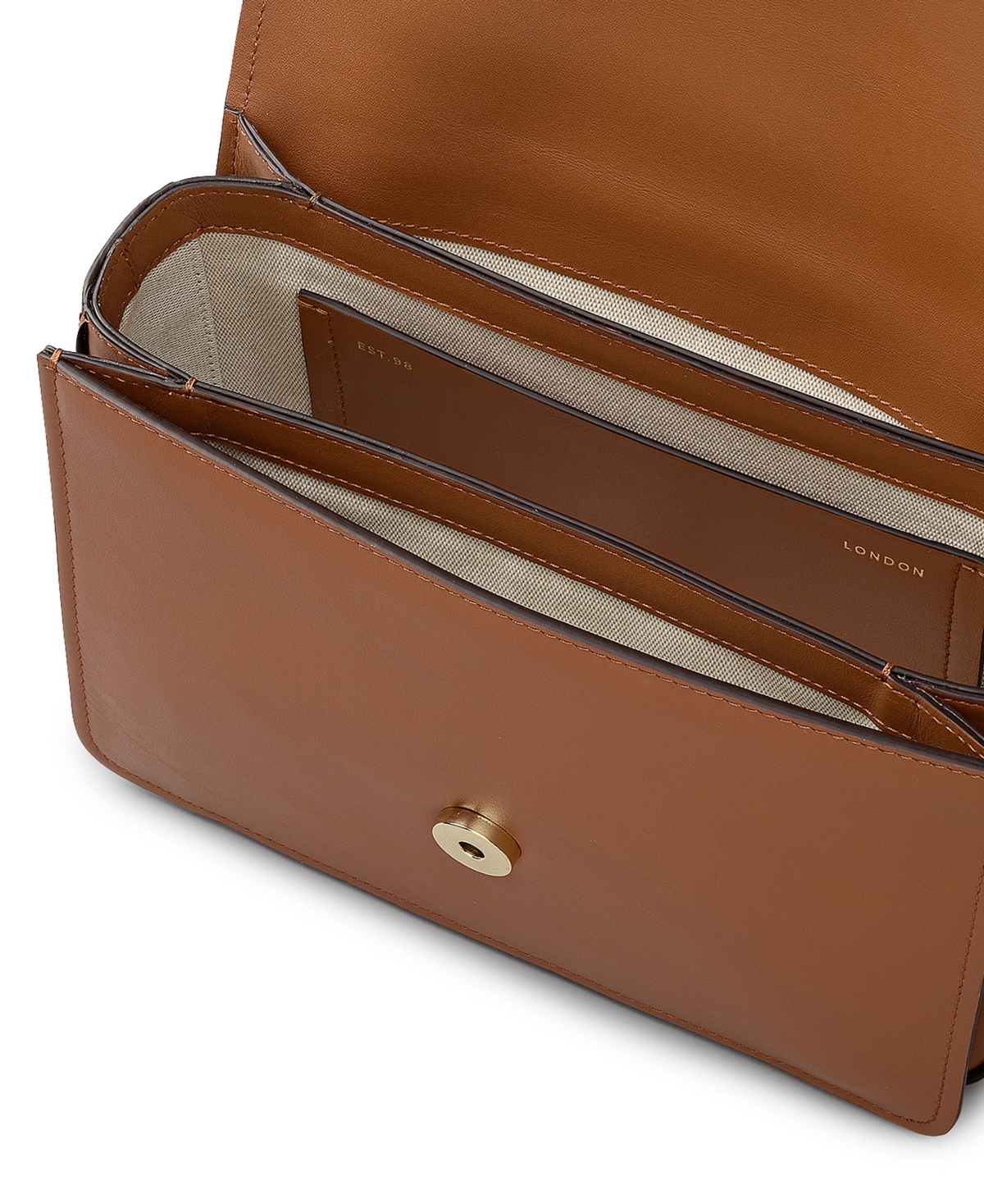 Radley London The Belsize Small Flap Over Shoulder Bag In Brown