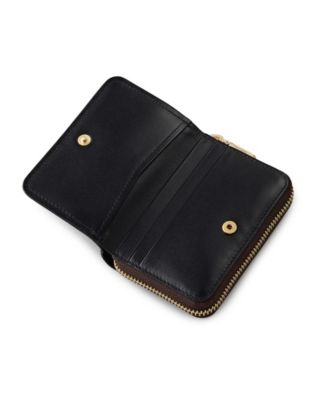 Heath Crescent Croc Zip Around Wallet