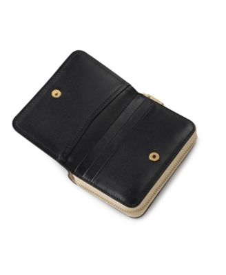Stripe Lane Zip Around Wallet