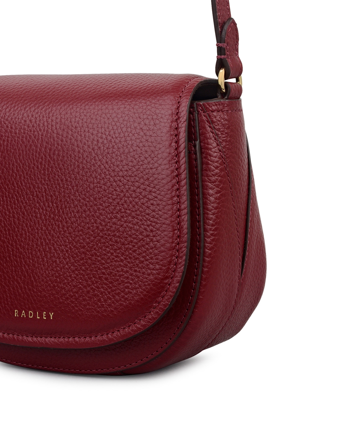 Radley London Liverpool Gardens Mini Flapover Crossbody Bag In Burgundy