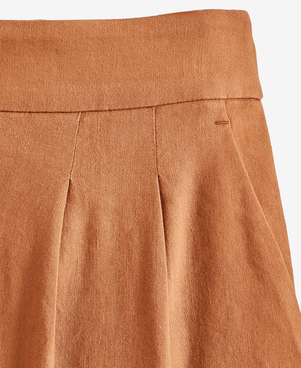 Inc International Concepts Women's High-rise Pleated Pull-on Wide-leg Pants, Macy's Exclusive In Brown