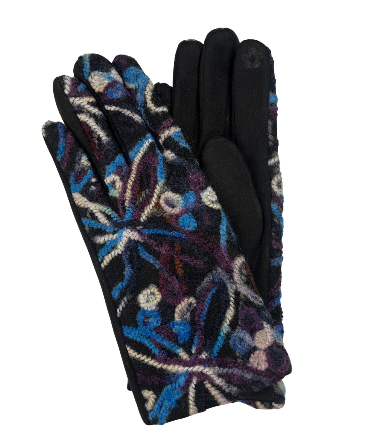 Marcus Adler Flower Yarn Print Glove