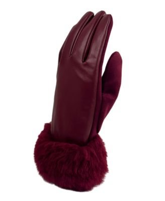  Leather Glove With  Cuff