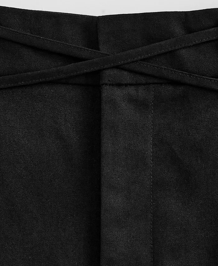 Women's Cotton Blend High-Rise Wide-Leg Pants - thumbnail 10