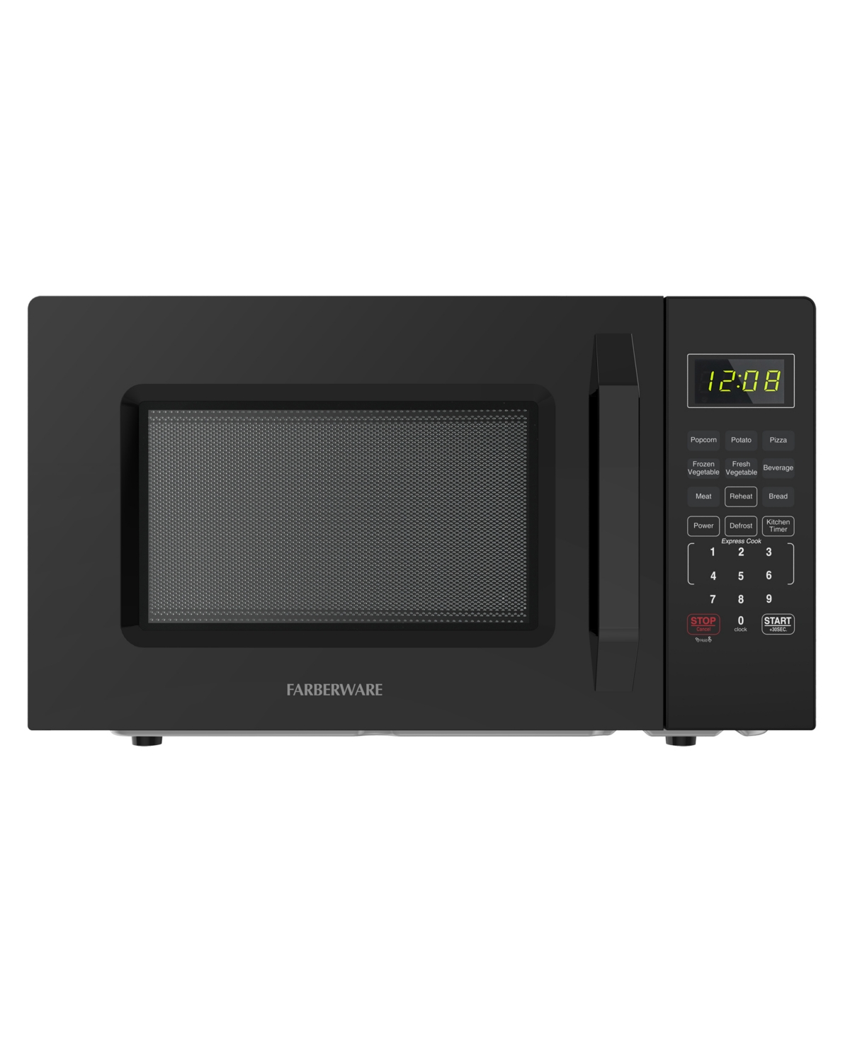Farberware 0.7 Cu. Ft. Countertop Microwave Oven In Black
