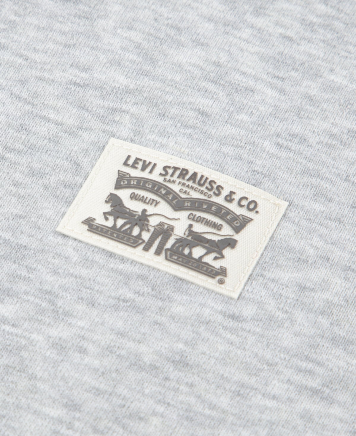 Levi's Boys 8-20 Pull-on Hoodie Sweatshirt In Gray