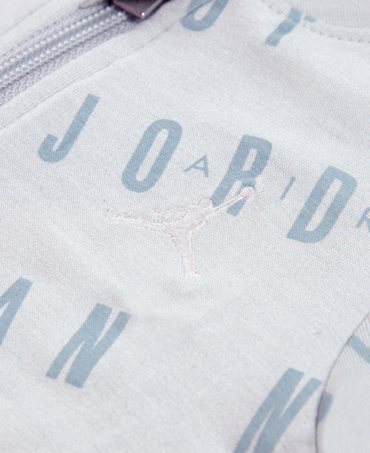 Jordan Baby Boys Or Baby Girls Bubble Footed One-piece Coverall In Gray