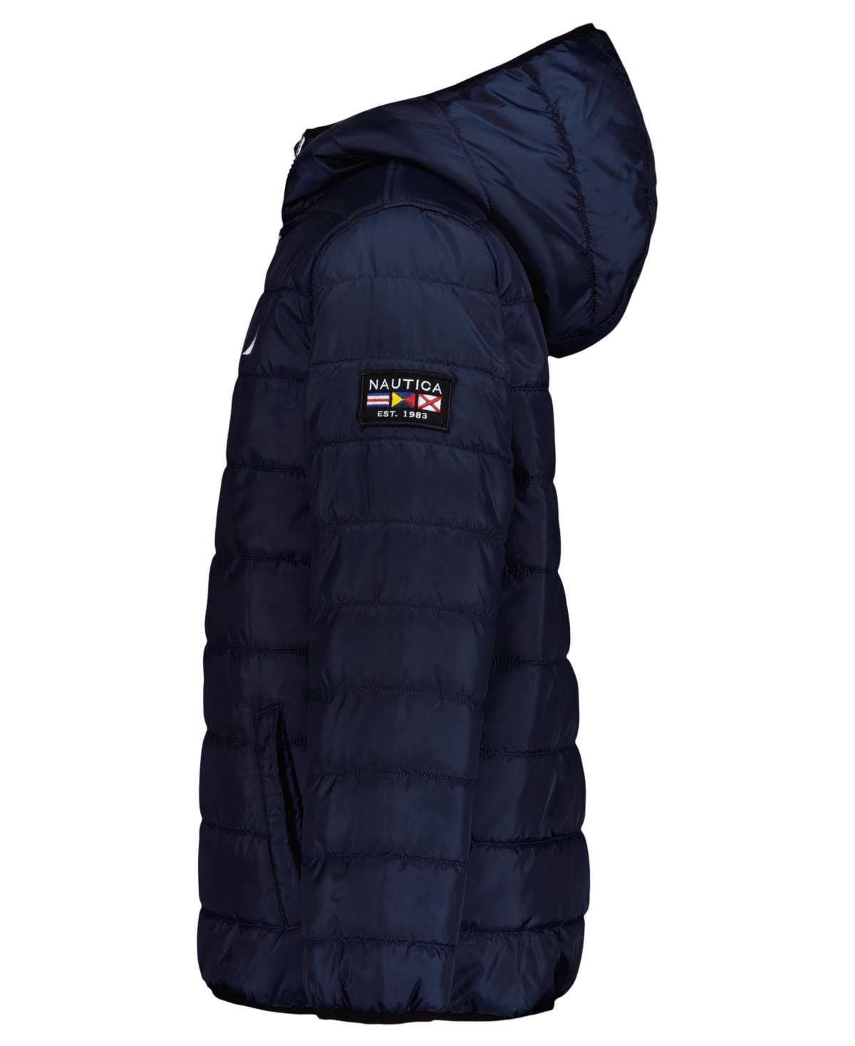 Nautica Boys 8-20 Medium Weight Long Sleeves Jacket In Blue