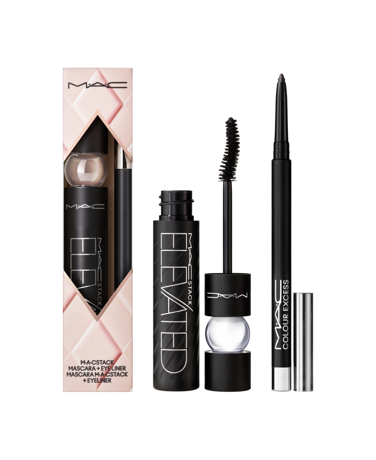 Mac 2-pc. Forseeable Future Mascara And Gel Liner Eye Kit In Transparent