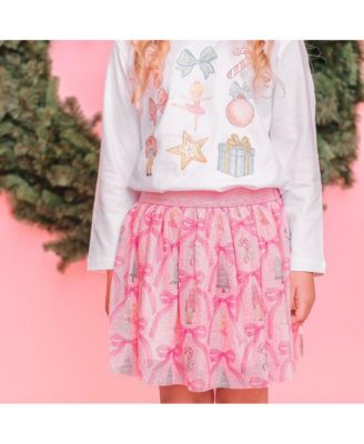 Toddler Girls Nutcracker Cutie Christmas Long Sleeve Shirt