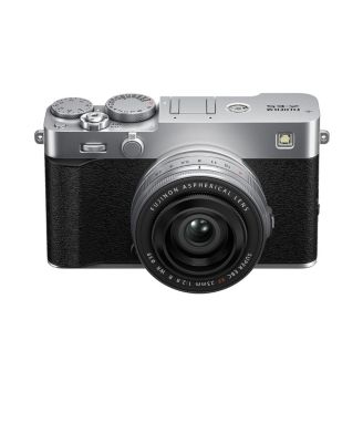 X-E5 Mirrorless Camera with XF 23mm f/2.8 R WR Lens, Silver