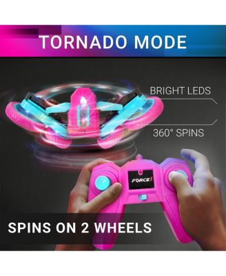 Tornado Pink LED Remote Control Car for Kids