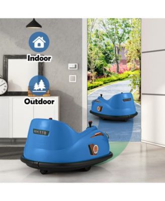 12V Electric Kids Bumper Car with Remote Control and Spinning Fun