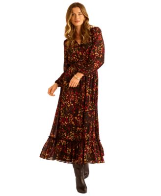 Women's Printed Maxi Dress