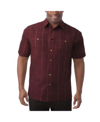 Big & Tall Wrinkle-Resistant Short Sleeve Button Down, Printed
