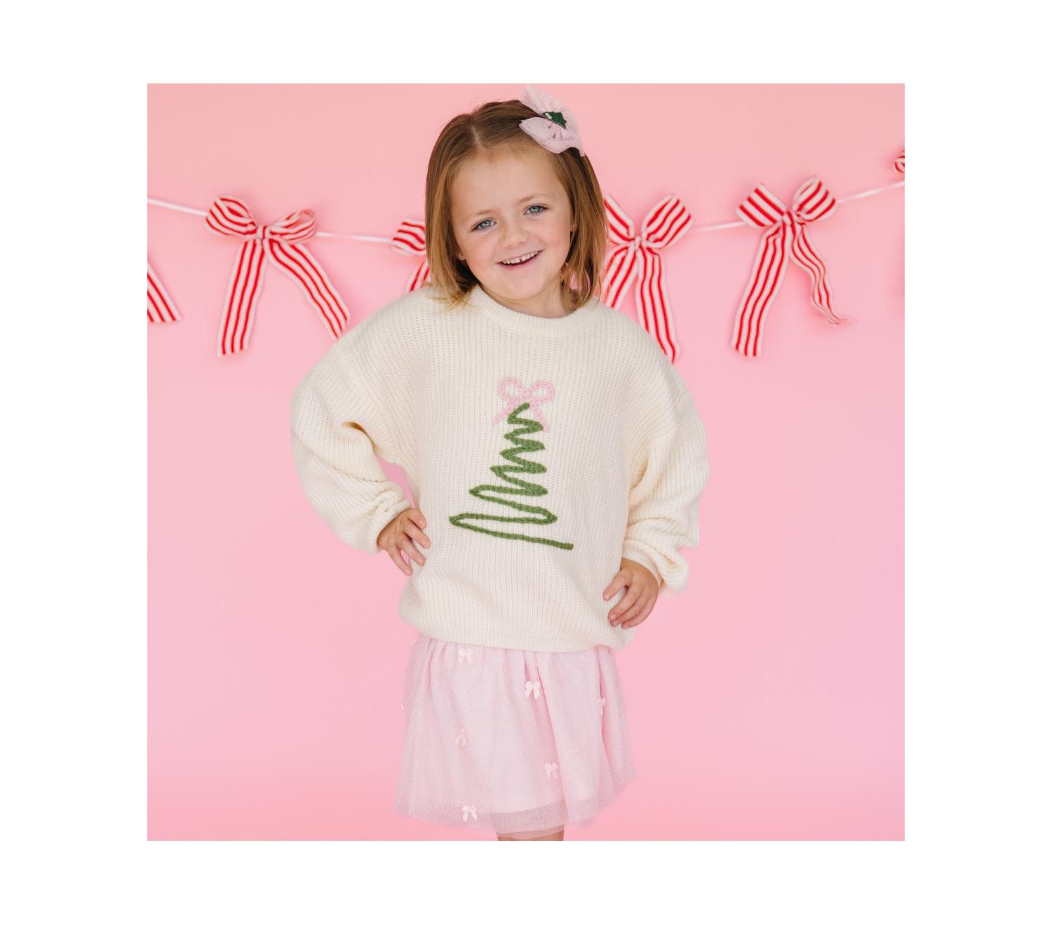 Baby Girls Blush Bows Tutu Skirt