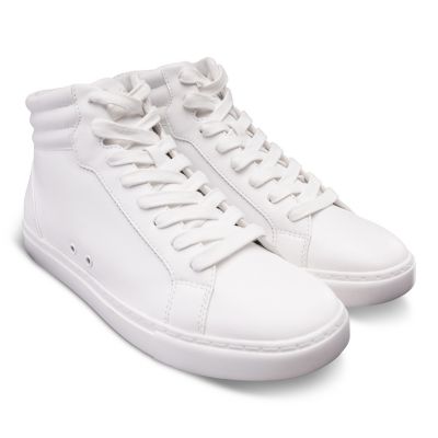 Men's White High-top Sneaker