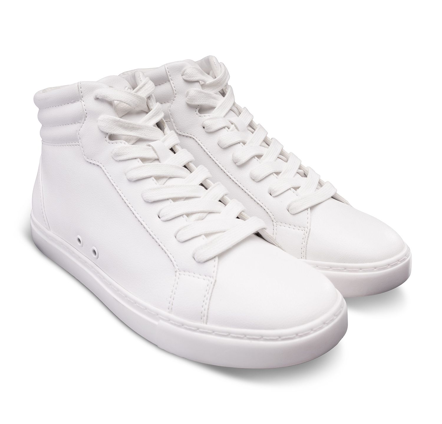 Men's White High-top Sneaker