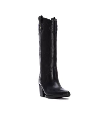 Women's Embroidered Italian Western Boots By XTI