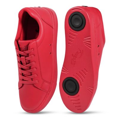 Women's Red Low-top Sneaker