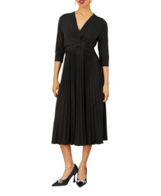 Women's Jersey Knot Waist Midi Dress