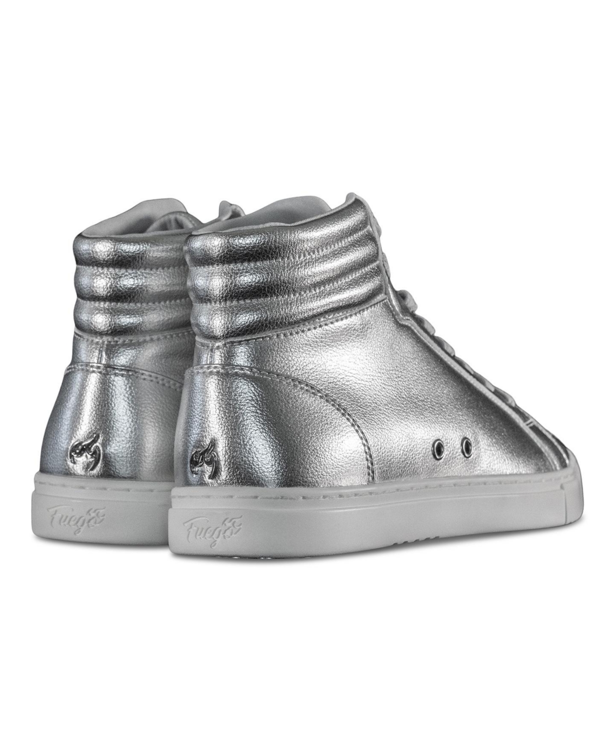 Fuego Men's Silver High-top Sneaker