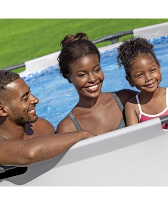 Steel Pro MAX 10'x30" Round Above Ground Outdoor Swimming Pool with Pump