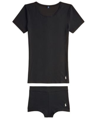 Women's 2-Piece T-Shirt and Boy Short Set