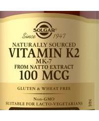 Natural Vitamin K2 (MK-7) ,100 mcg ,50 V Caps