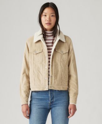 Women's Original Denim Trucker with Sherpa Lining