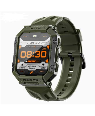 Stay Connected and Healthy with Advanced Waterproof Smart watch-Yellow