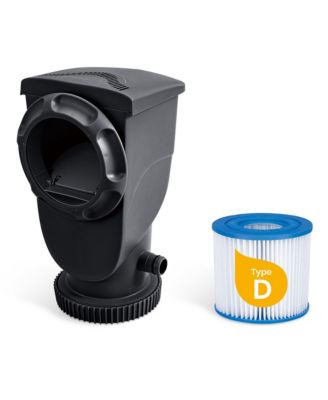 13' x 8' x 39.5" Oasis Designer Oval Swimming Pool, Dark Herringbone