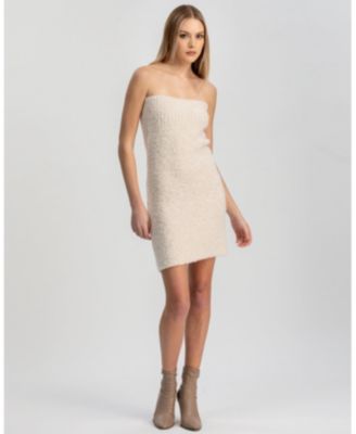 Women's Strapless Verbier Mini Dress