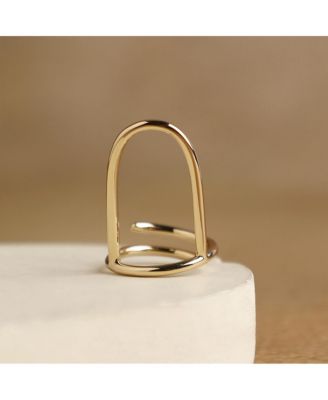 Women's Minimal Nail Ring