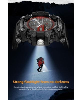 Outdoor Adventure Waterproof Smart watch with Bluetooth Calling and Compass