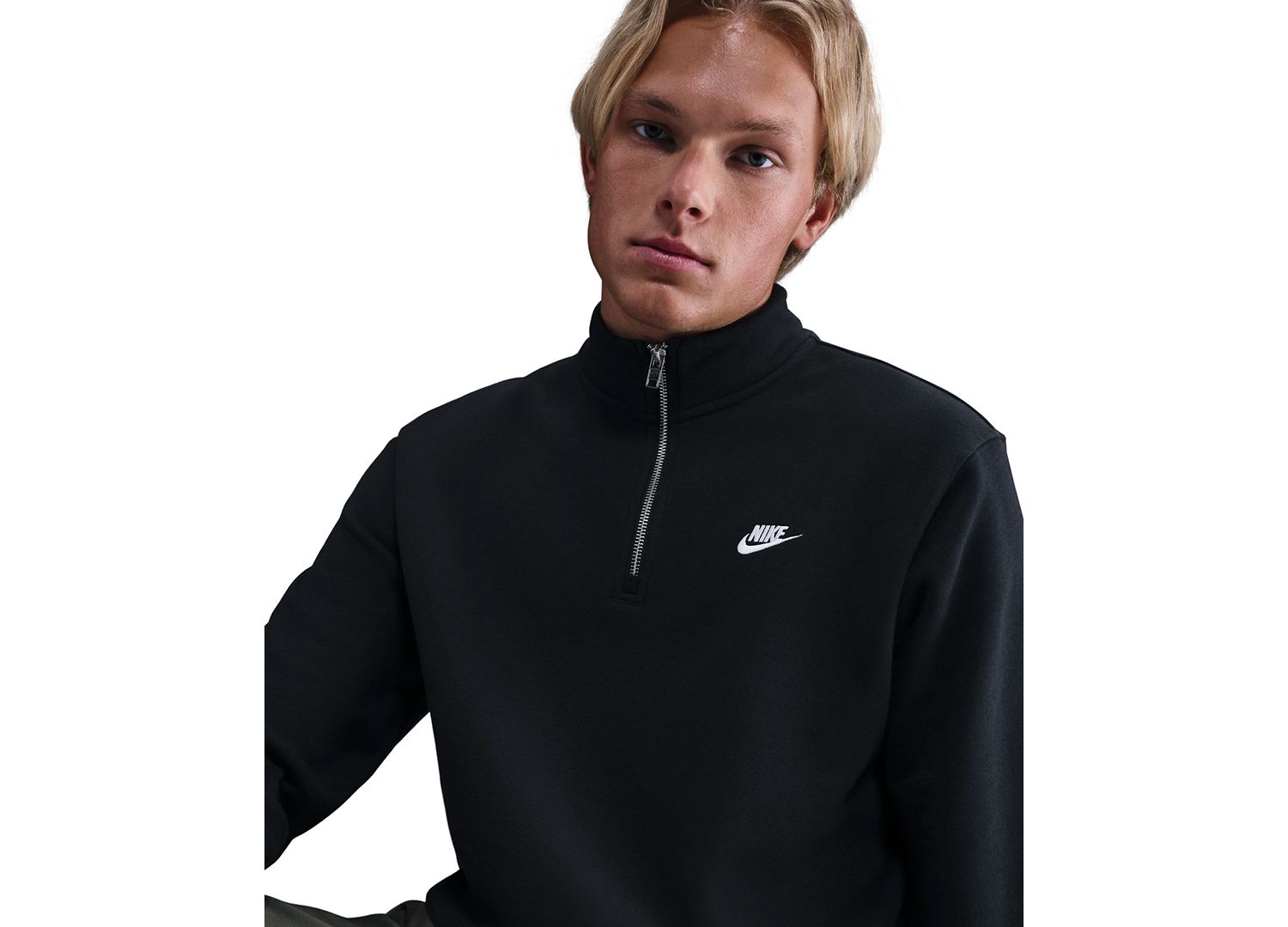 Мужская флисовая толстовка Club Sportswear на молнии