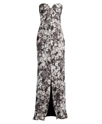 Women's Carnie Strapless Floral Print Gown