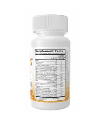 Kid Vits Juicy Orange Chewable Tablets, 60 Lozenges