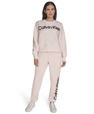 Women's Performance Flocked Logo Jogger Sweatpants