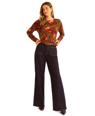 Women's Long-Sleeve Crewneck Sweater